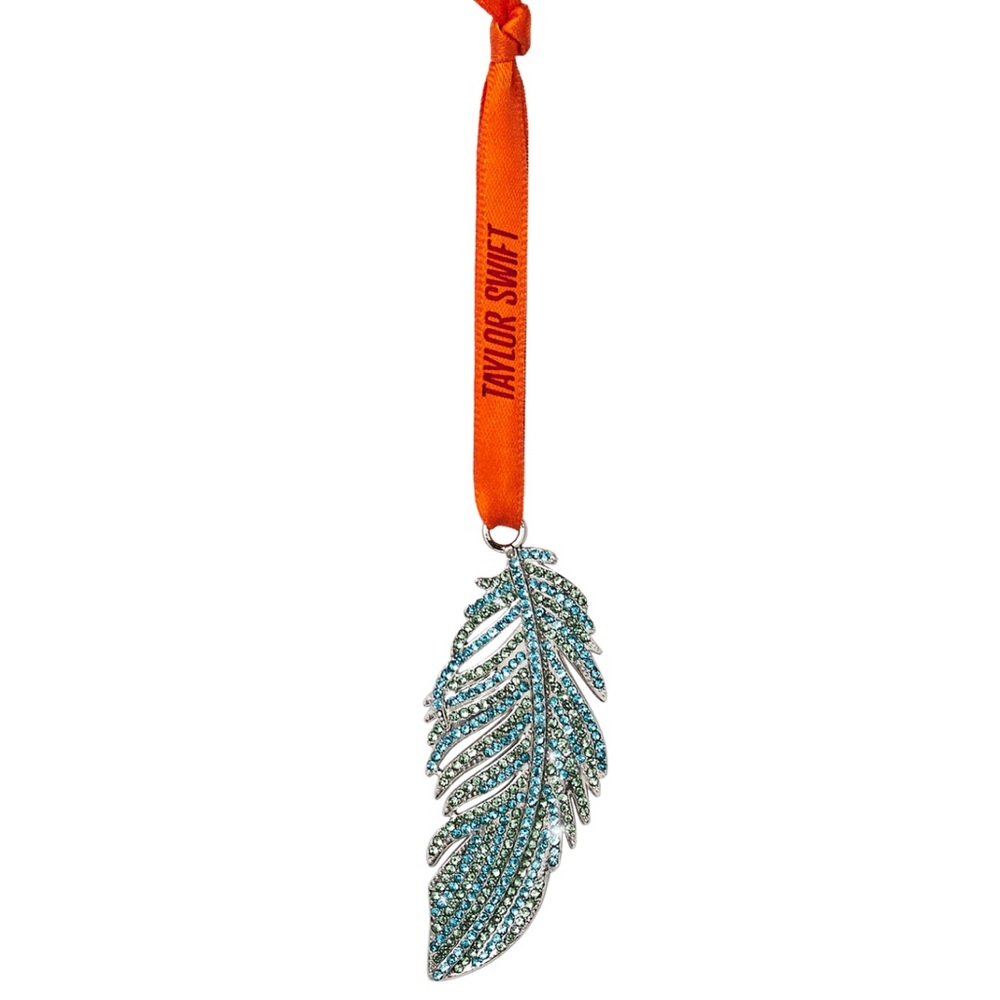 Taylor Swift Life of a Showgirl Feather Ornament
